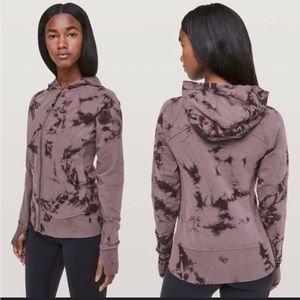 LULULEMON 🍋 shibori scuba zip up hoodie